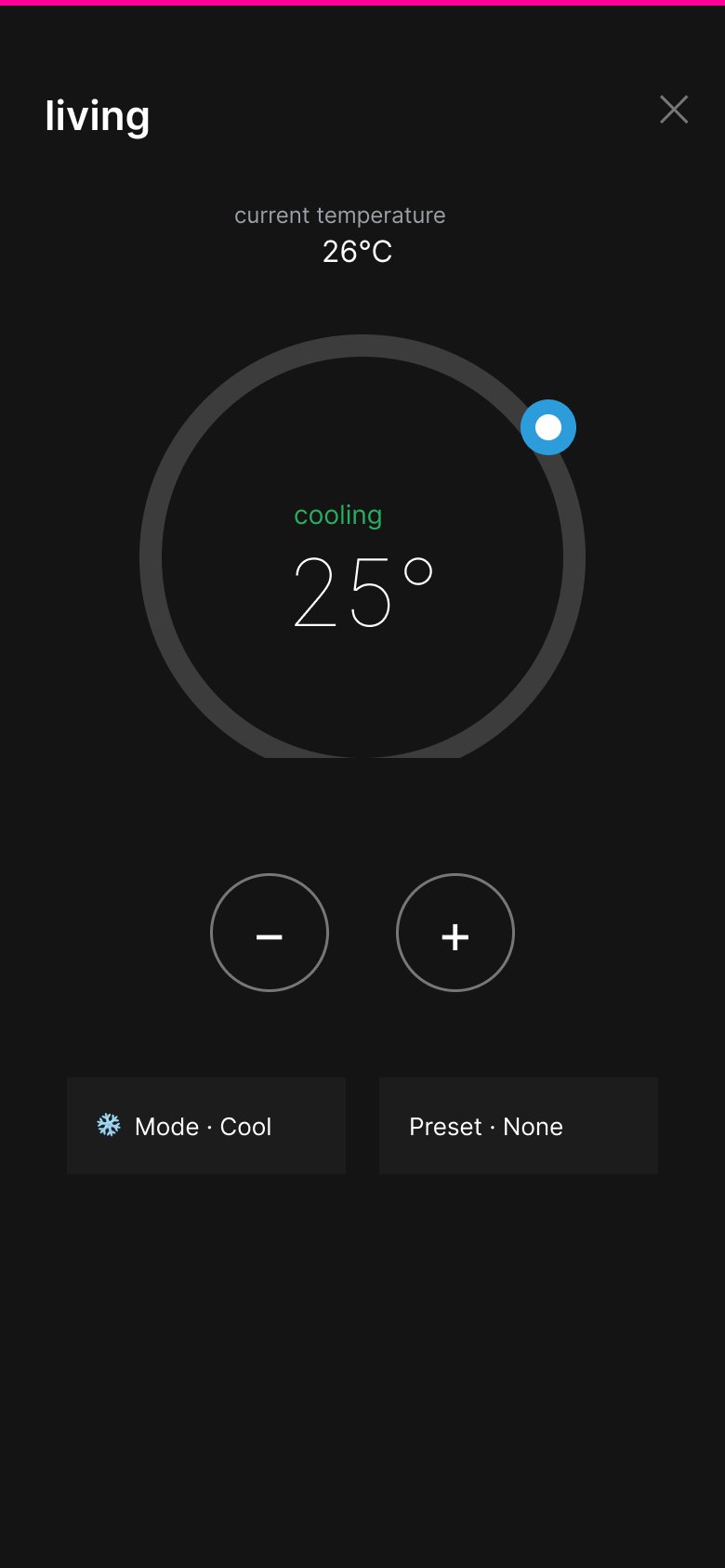 Figma — climate long-press popup