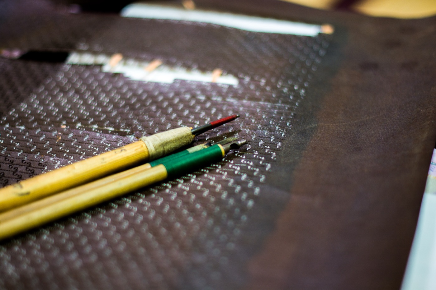 Edo Komon dyeing workshop — 8